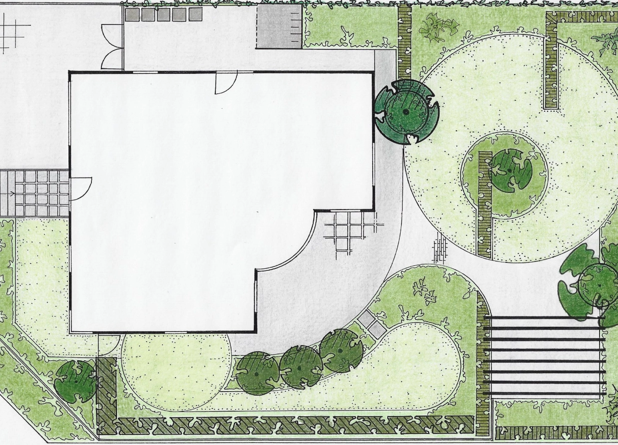 Conception de jardin professionnelle à Hoegaarden et dans le Brabant flamand